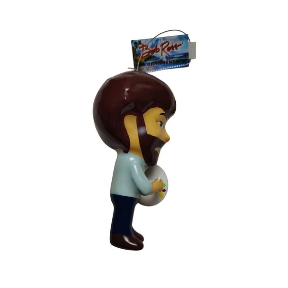 Bob Ross 4 Inch Decoupage Christmas Ornament Holiday Tree Art - Picture 5 of 7